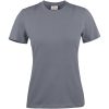 T-shirt Dam Light Stålgrå Printer Essentials XS – miniatyr 1