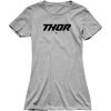 T-Shirt Dam LOUD Heater Grå THOR Small – miniatyr 1