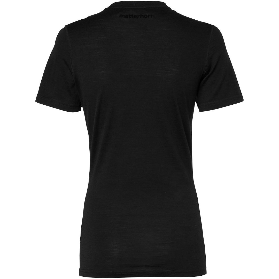 T-shirt Dam Mallory Svart Matterhorn XS – bild 3