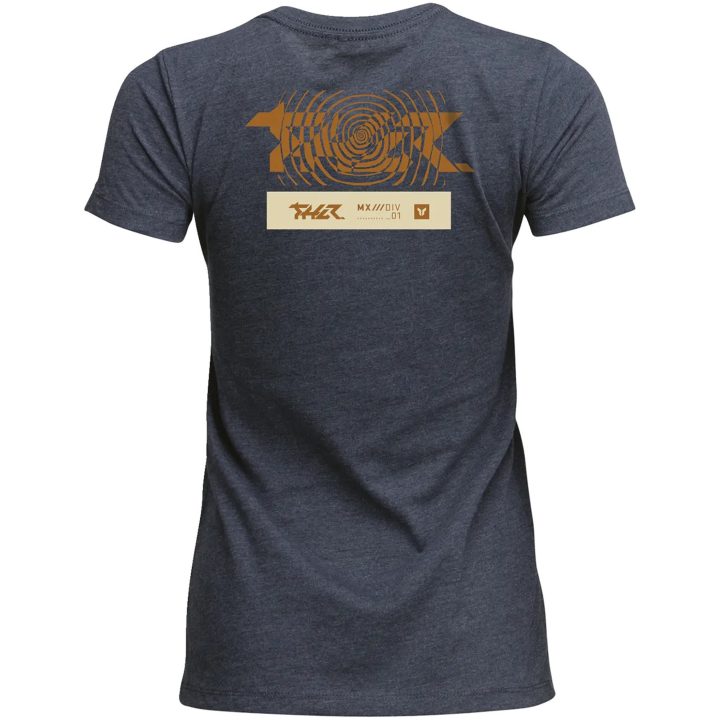 T-shirt Dam Mind Control Marinblå THOR M – bild 2