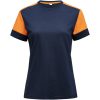 T-shirt Dam Prime T Marinblå/neonorange Printer PRIME XS – miniatyr 1