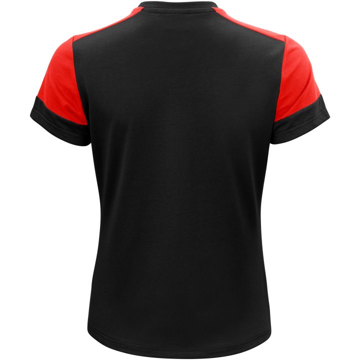 T-shirt Dam Prime T Svart/röd Printer PRIME 3XL – bild 7