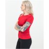 T-shirt Dam Run Röd Printer RED XS – miniatyr 2