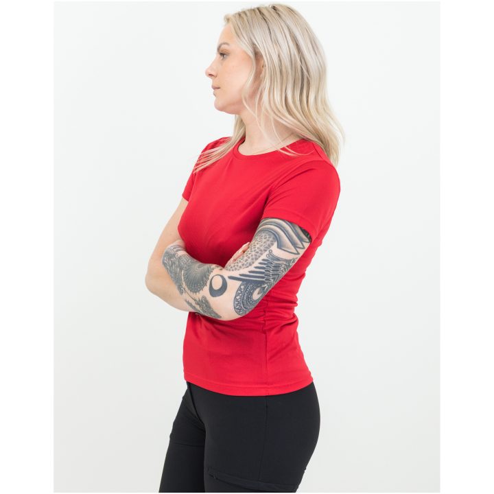 T-shirt Dam Run Röd Printer RED XS – bild 2