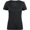 T-shirt Dam Run Svart Printer RED XS – miniatyr 1