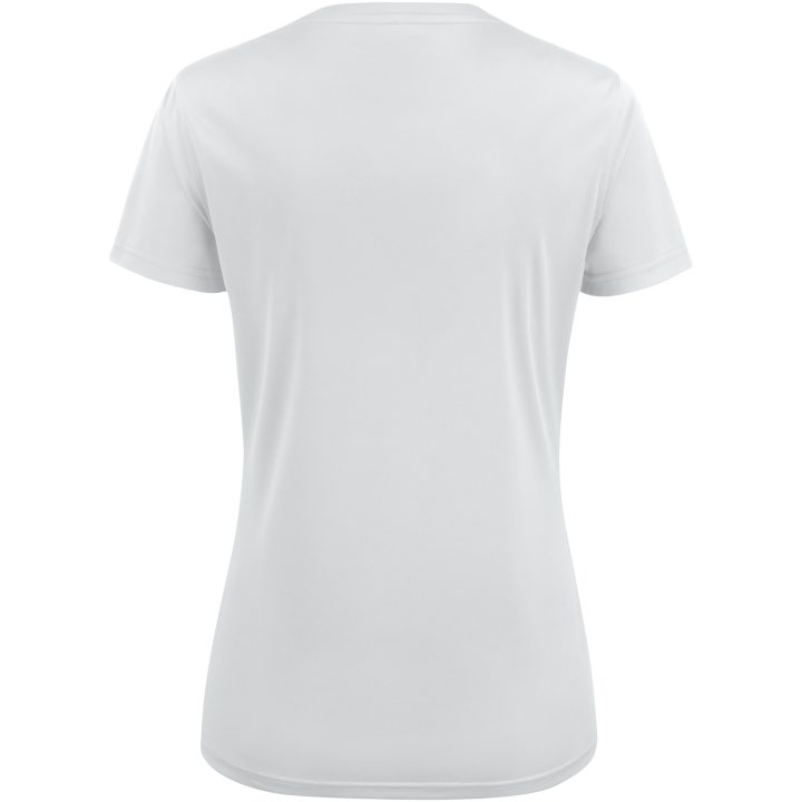 T-shirt Dam Run Vit Printer RED XS – bild 2