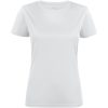 T-shirt Dam Run Vit Printer RED XS – miniatyr 1