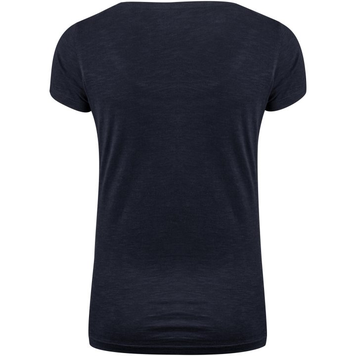 T-shirt Dam Twoville Marinblå James Harvest – bild 3