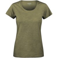 T-shirt Dam Twoville Mossgrön James Harvest
