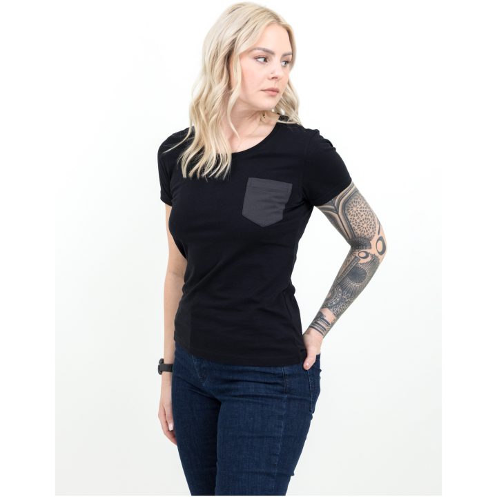T-shirt Dam Walcott Svart James Harvest – bild 2