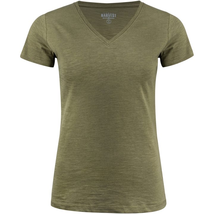 T-shirt Dam Whailford Mossgrön James Harvest – bild 5