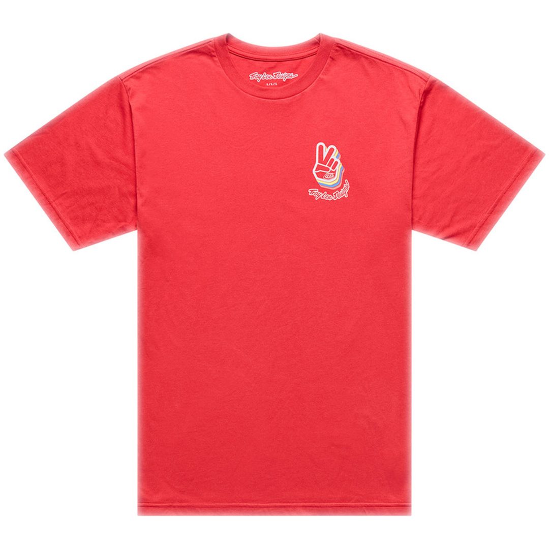 T-shirt Deuces Röd TROY LEE DESIGNS s
