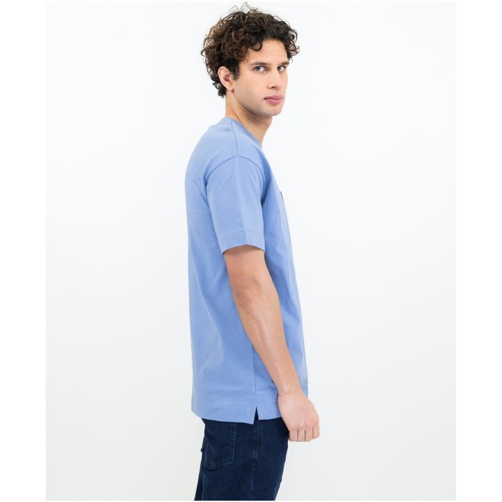 T-shirt Devons Sommarblå James Harvest – bild 3
