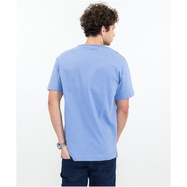 T-shirt Devons Sommarblå James Harvest – bild 4