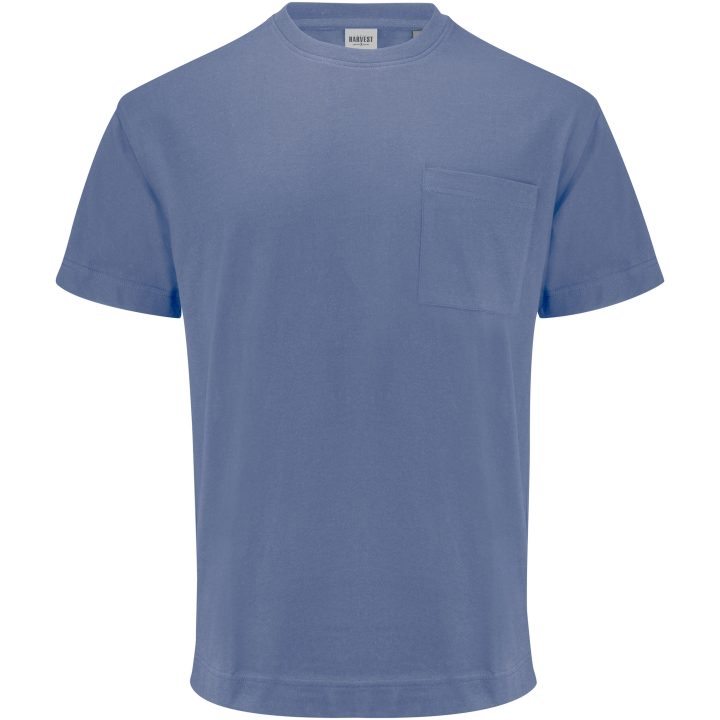 T-shirt Devons Sommarblå James Harvest – bild 5