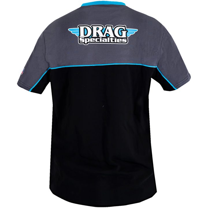 T-shirt Ds Workwear Svart/Grå/Ljusblå PARTS EUROPE T-shirt – bild 5