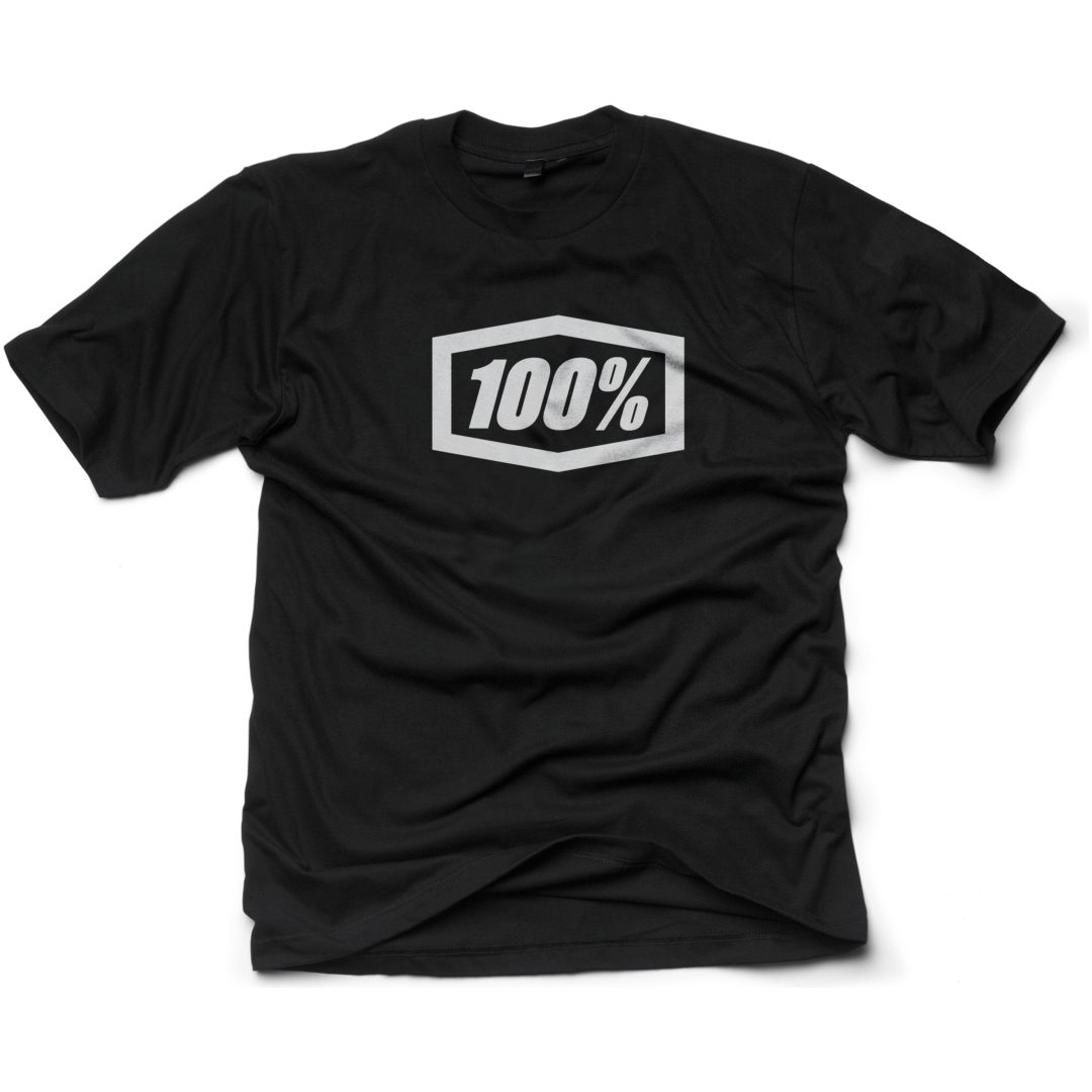 T-Shirt Essential Svart 100%