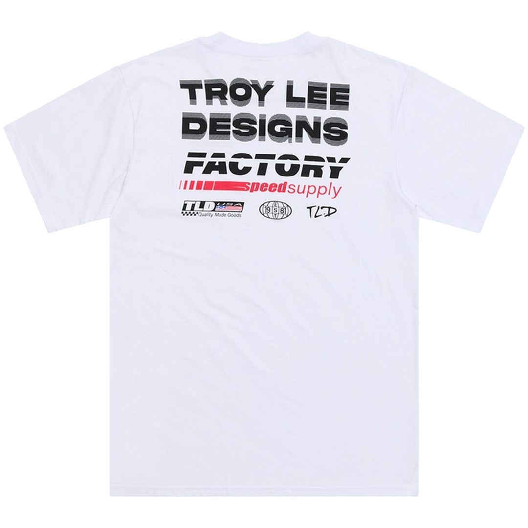 T-Shirt Factory Vit TROY LEE DESIGNS XXL – bild 2
