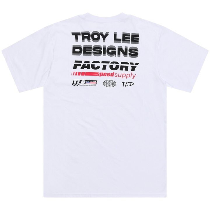 T-Shirt Factory Vit TROY LEE DESIGNS XXL – bild 2