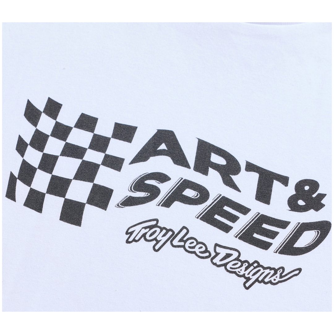 T-shirt Finish Line Vit TROY LEE DESIGNS s – bild 3