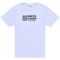T-shirt Finish Line Vit TROY LEE DESIGNS