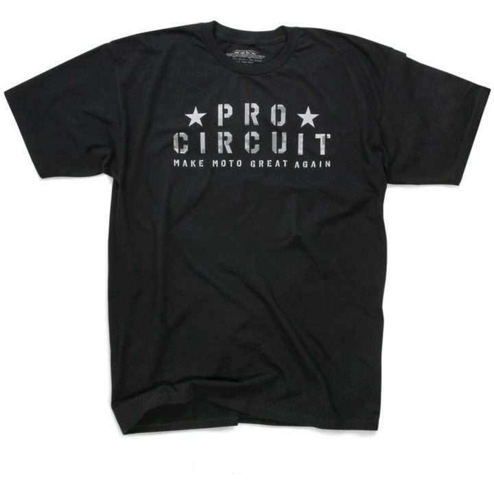 T-shirt Flag Svart PRO CIRCUIT – bild 2