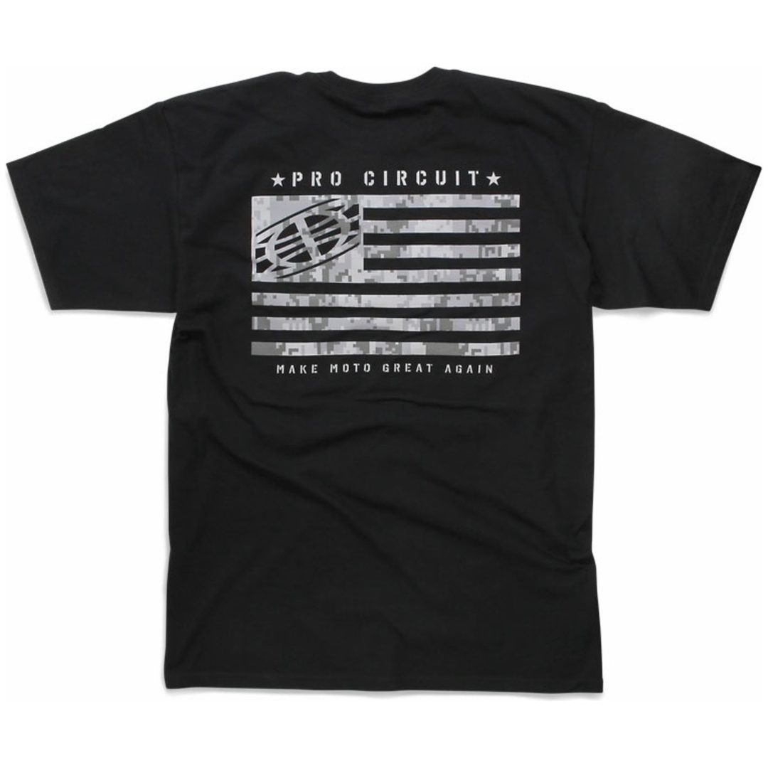T-shirt Flag Svart PRO CIRCUIT – bild 3