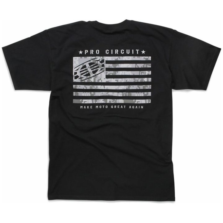 T-shirt Flag Svart PRO CIRCUIT – bild 3