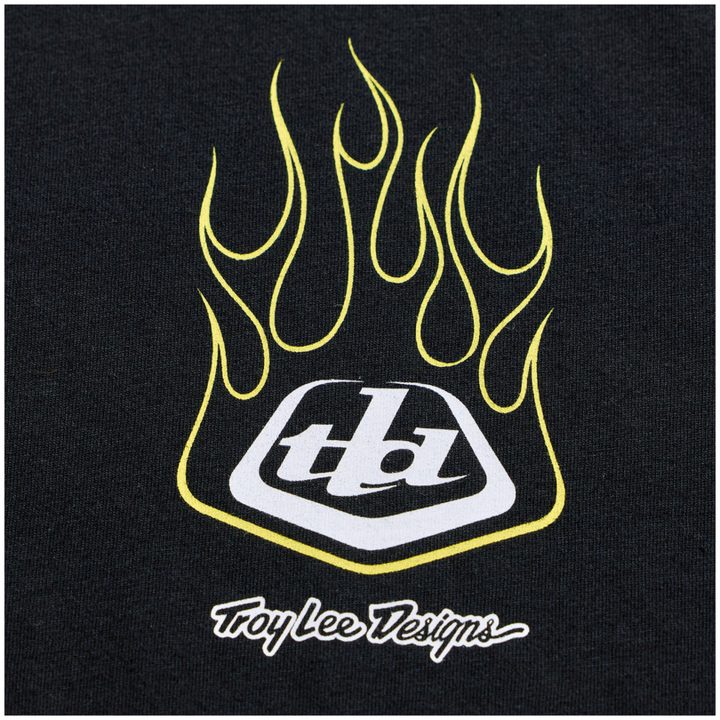 T-shirt Flame2 Svart TROY LEE DESIGNS s – bild 5
