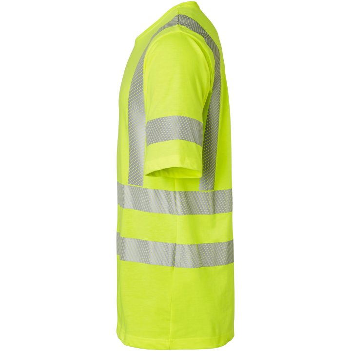T-shirt Fluorescerande Gul Top Swede XS – bild 4