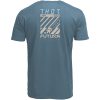 T-Shirt Futura Petrolblå THOR 2XL – miniatyr 2