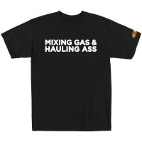 T-Shirt Gass Svart Vit FMF
