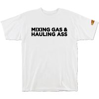 T-Shirt Gass Vit FMF