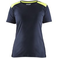 T-shirt Gul/marin 34791042 Blåkläder