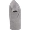 T-shirt Heavy V-neck Gråmelerad Printer Essentials s – miniatyr 3