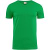 T-shirt Heavy V-neck Klargrön Printer Essentials s – miniatyr 1