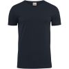 T-shirt Heavy V-neck Mörk marinblå Printer Essentials s – miniatyr 1