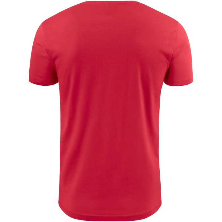 T-shirt Heavy V-neck Röd Printer Essentials s – bild 2