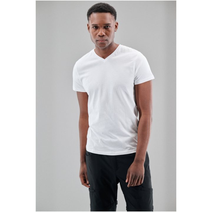 T-shirt Heavy V-neck Röd Printer Essentials s – bild 11