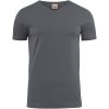 T-shirt Heavy V-neck Stålgrå Printer Essentials s – miniatyr 1