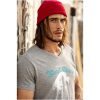 T-shirt Heavy V-neck Svart Printer Essentials s – miniatyr 7