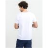 T-shirt Heavy V-neck Vit Printer Essentials s – miniatyr 4