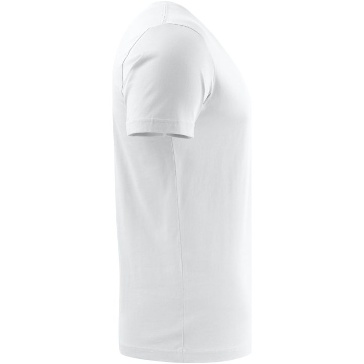 T-shirt Heavy V-neck Vit Printer Essentials s – bild 6