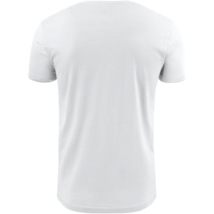 T-shirt Heavy V-neck Vit Printer Essentials s – bild 7