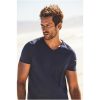 T-shirt Heavy V-neck Vit Printer Essentials s – miniatyr 9