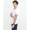 T-shirt Heavy V-neck Vit Printer Essentials s – miniatyr 1