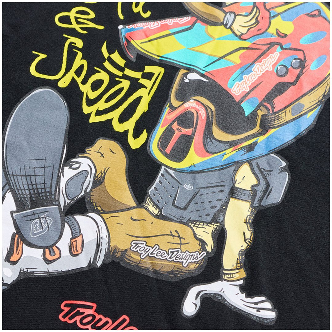 T-shirt Heritage Svart TROY LEE DESIGNS XXL – bild 6