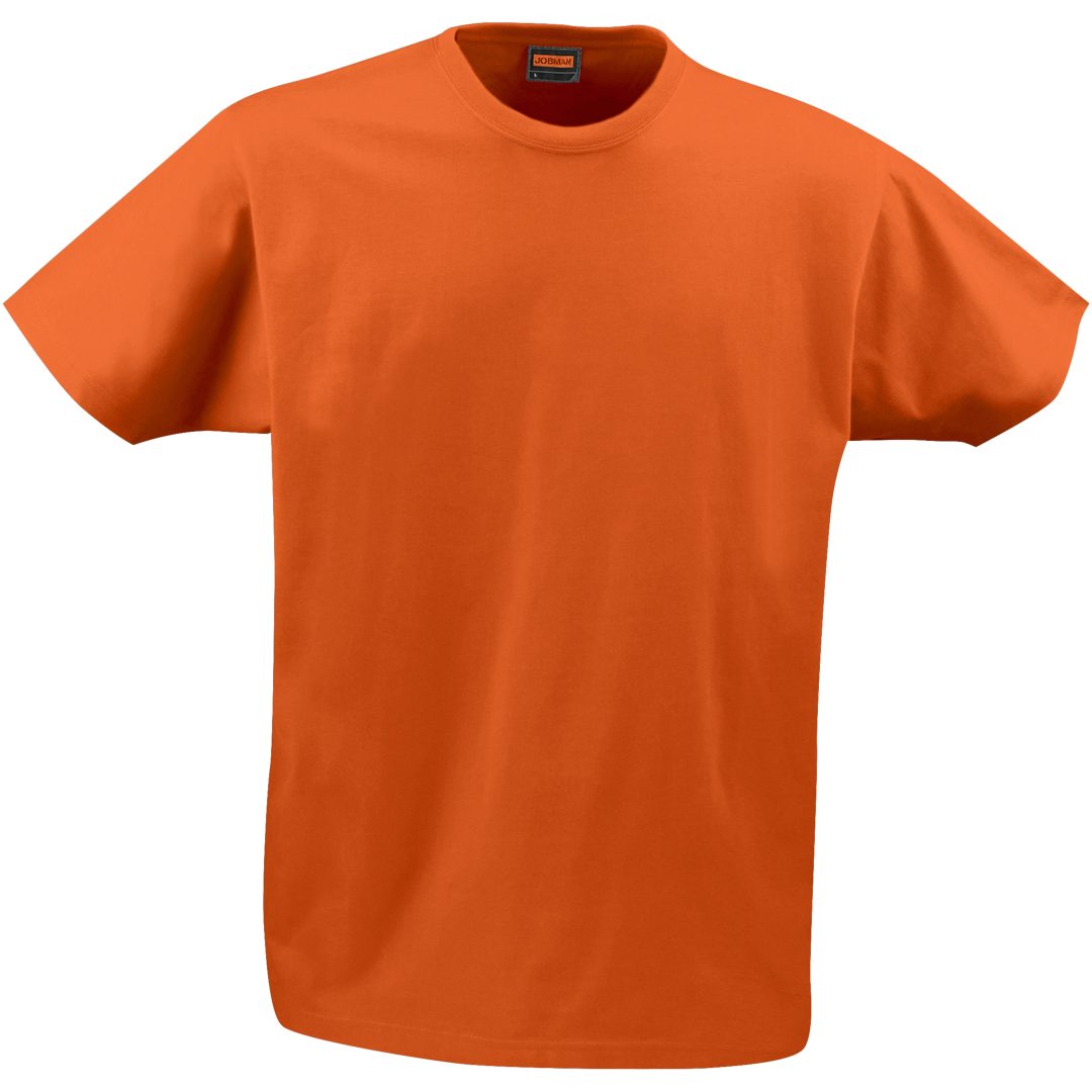T-shirt herr 5264 Practical Orange Jobman XXXL