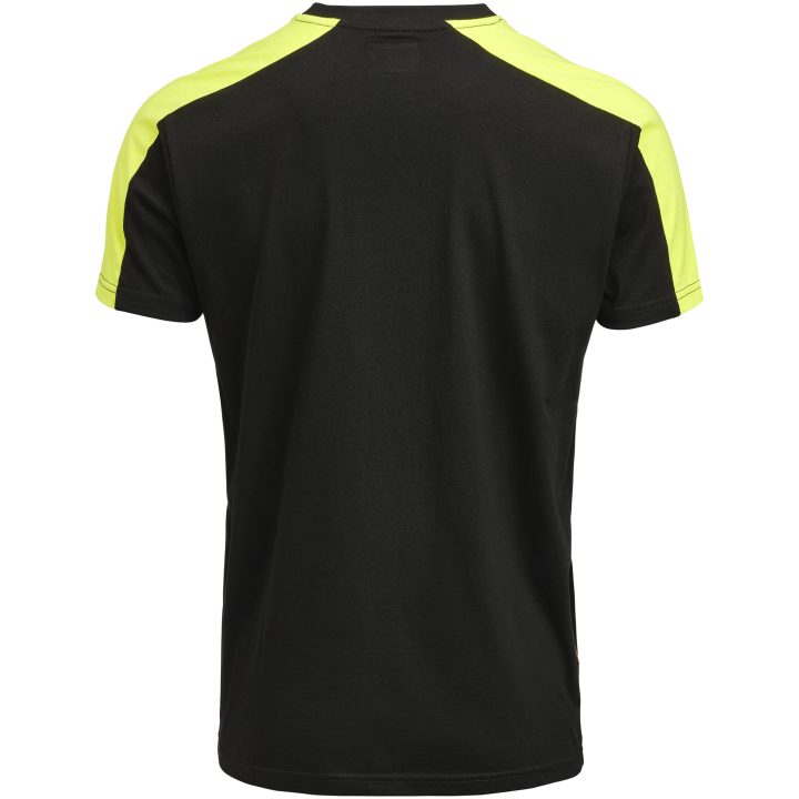 T-shirt herr 5264 Practical Svart/gul Jobman – bild 3