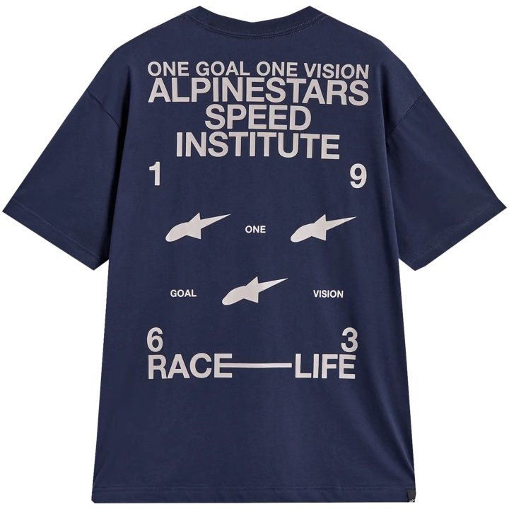 T-shirt Institute Oversized Blå Alpinestars s – bild 2